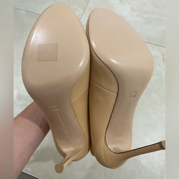 GIANVITO ROSSI Vamp Boots. Peep toe, stiletto heel, genuine leather, new. EU41.5 - Picture 7 of 9